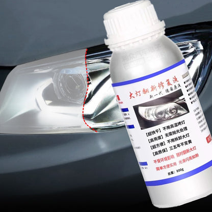 Polish Car Headlight Kit 800G Liquid Polymer Headlight Repair Renovation Tool Evaporator Set Regeneration Of Car lamps