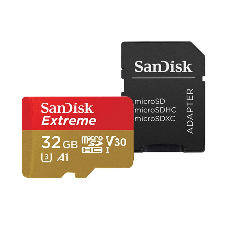 SanDisk Extreme Micro SD Card 64GB Micro SD 128GB 32GB Flash Memory Card SD 256GB U3 4K V30 400GB MicroSD 512GB 1TB TF Cards