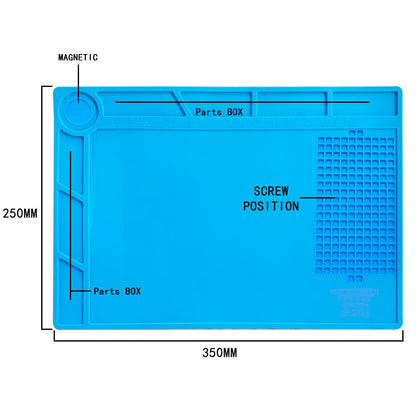 ESD Heat Insulation Working Mat Soldering Station Iron Phone Computer Repair Mat Magnetic Heat-resistant BGA  Insulator Platform