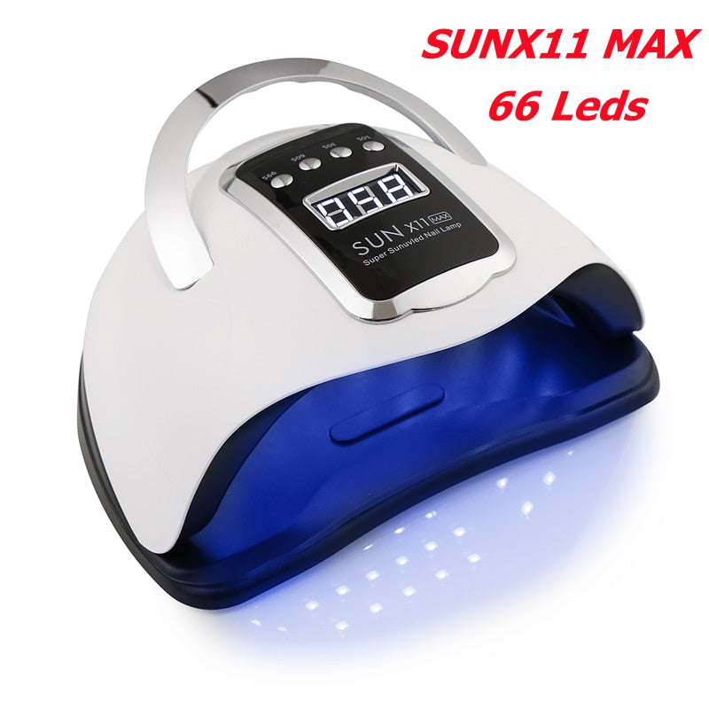 SUN X11 MAX UV Drying Lamp Nail Lamp for Nails Gel Polish with Motion Sensing Professional UV Lamp for Manicure Salon