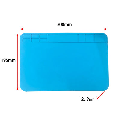 ESD Heat Insulation Working Mat Soldering Station Iron Phone Computer Repair Mat Magnetic Heat-resistant BGA  Insulator Platform