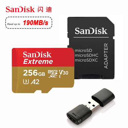 SanDisk Extreme Micro SD Card 64GB Micro SD 128GB 32GB Flash Memory Card SD 256GB U3 4K V30 400GB MicroSD 512GB 1TB TF Cards