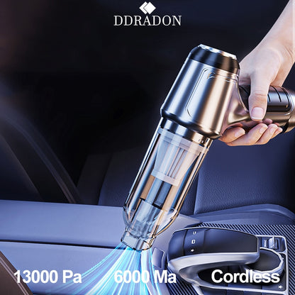 9000Pa Cordless Car Vacuum Cleaner: Handheld Auto Wireless Mini Portable Vacuum Cleaner for Car, Home, Desktop, and Keyboard Cleaning