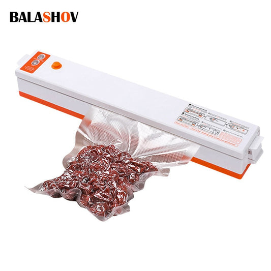 Food Freshness Vacuum Sealer - Household Kitchen Packaging Machine for 110V with 10pcs Storage Bags