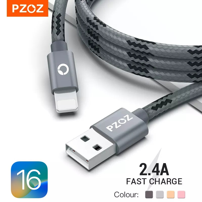 USB Cable for iPhone 14 13 12 11 Pro Max Xs Xr X SE 8 7 6s Plus iPad Air Mini - Fast Charging Cable for iPhone Charger